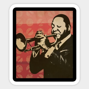 Wynton Marsalis // Retro Poster Jazz Sticker